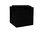 Saaristo cube chest, black