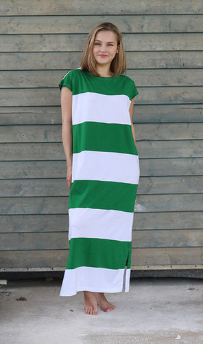 Women's leisurewear and pajamas, green/ white