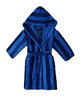 Children's bathrobe, blue/ dark blue