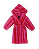 Children's bathrobe, red/ pink
