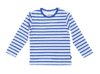Children's tricot shirt, white/ blue