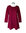 Tunic with long sleeves, burgundy