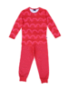 Lasten pyjama, punainen/ oranssinpunainen